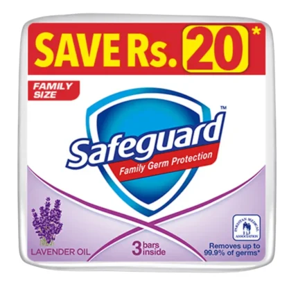 Safeguard Lavender 175g 3in1