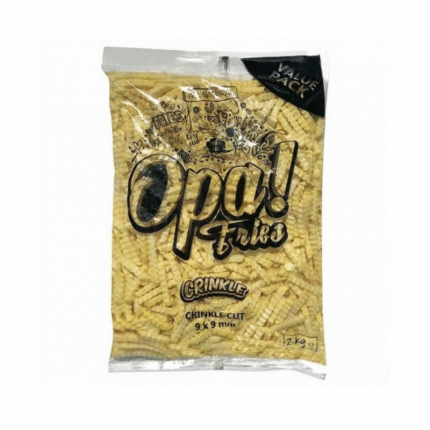 Opa Fries Crinkle 2kg