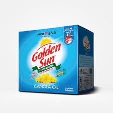 GOLDEN SUN CANOLA OIL 5 PCS CARTON