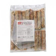 Mon Salwa Juicy Seekh Kabab Poly Bag 540gm 18pcs