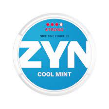 Zyn Cool Mint Nicotine Pouches Strong
