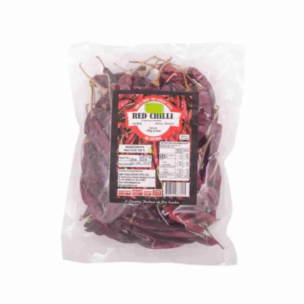 Quality Red Chilli Whole 100g