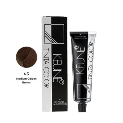 Keune Tinta Color 4.3 Medium Golden Brown Hair Dye