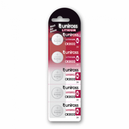 Uniross Lithium Coin Cr 2032 5pcs