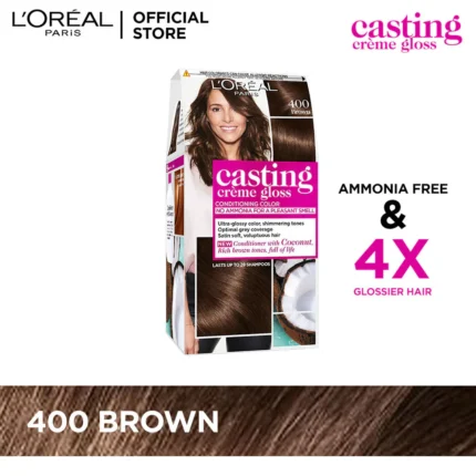 LOREAL COLOR CASTING CREME GLOSS 400 BROWN