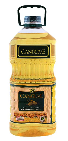 Canolive Premium Canola Cooking Oil Bottle 3 Ltr