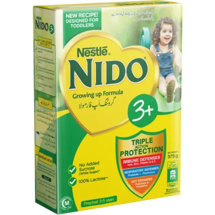 Nestle Nido 3+ Milk Powder 375gm Soft Pack
