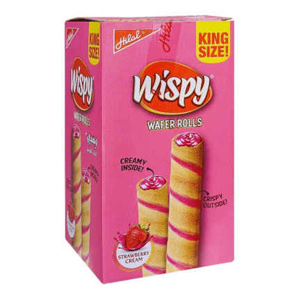 Hilal Wispy Twin Stick Strawberry 12pcs Box