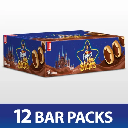 Lu Prince Chocolate Mini Stars Biscuit 12 Pcs