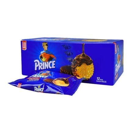 Lu Prince Covered In Chocolate Sandwich Biscuits 12 Ticky Packs