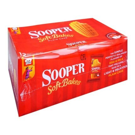 Peek Freans Sooper Soft Bakes Plain Cake Box