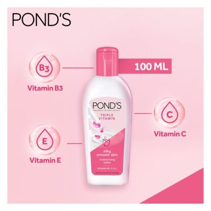 Ponds Moisturizing Lotion Triple Vitamin 100ml