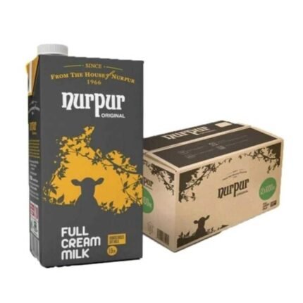 Nurpur Full Cream Milk Carton 1000ml x 12