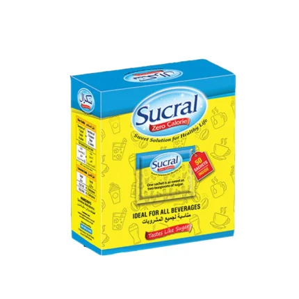 Sucral Sweetener Sachet, 50 Ct