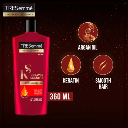 Tresemme Shampoo Keratin Smooth Red 360ml