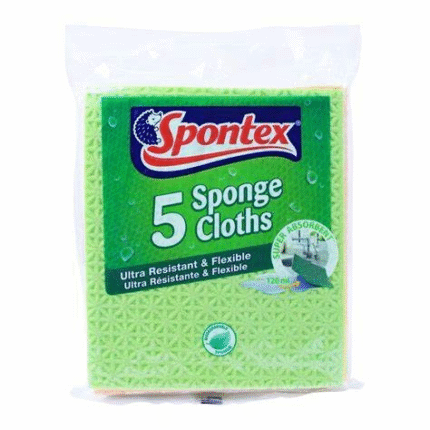 Spontex Sponge Cloths 5-pack
