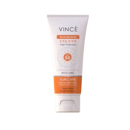 Vince Sunblock SPF 50 UVA & UVB Protector - 75ml
