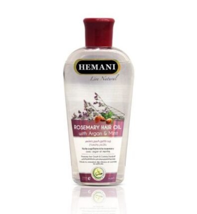 HEMANI ROSEMARY WITH ARGAN and MINT HAIR OIL 200ML