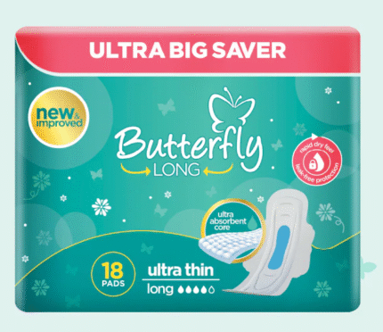 Butterfly Long Ultra Big Saver Sanitary Pads Long 18 Pcs