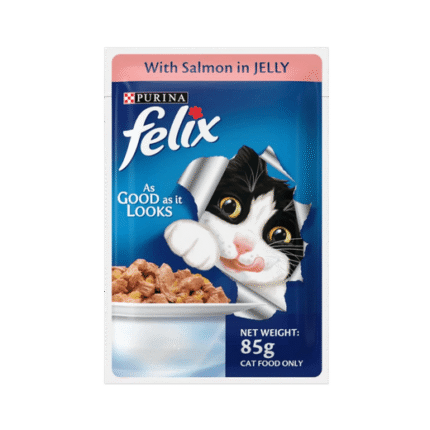 FELIX ADULT SALMON 85GM