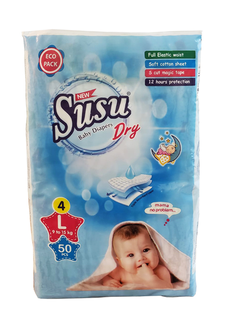 SUSU DIAPERS LARGE 50PCS