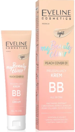 My Beauty Elixir Caring BB Cream Peach Cover 01 - Shade Light
