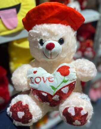 TEDDY BEAR (WHITE)