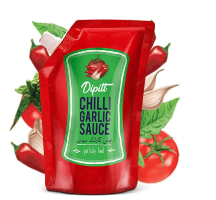 DIPITT CHILLI GARLIC SAUCE 450GM