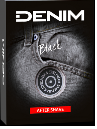 DENIM AFTER SHAVE BLACK 100ML
