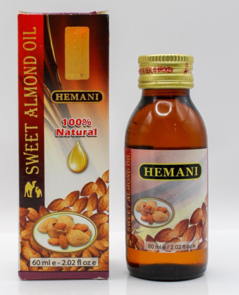 HEMANI SWEET ALMOND OIL 60ML