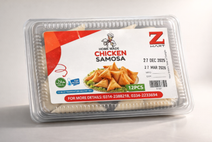 HOME MADE CHICKEN SAMOSA 12 PCS