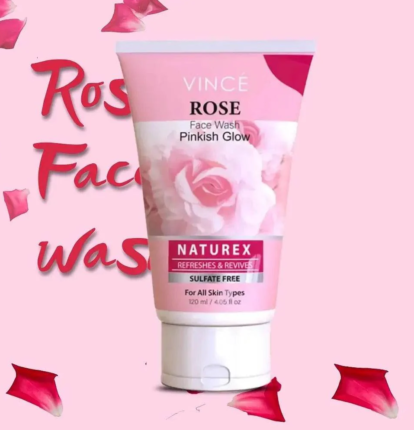 Vince Rose Face Wash 120ml