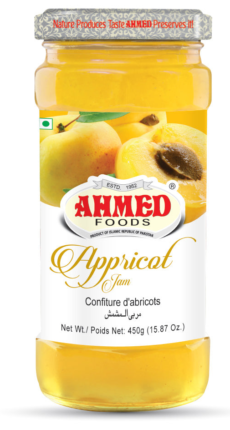 AHMED FOOD APRICOT JAM 450GM