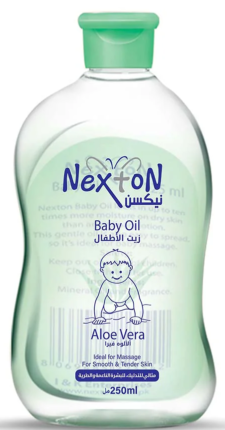 NEXTON BABY OIL 250ML GREEN