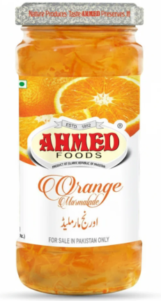 AHMED FOOD ORANGE MARMALADE JAM 435GM