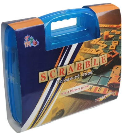 HOTWHEELS SCRABBLE CROSSWORD GAME (AGE 8+)