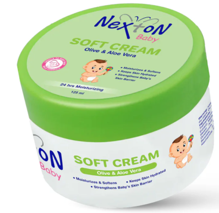 NEXTON BABY SOFT CREAM OLIVE&ALOE VERA 125ML