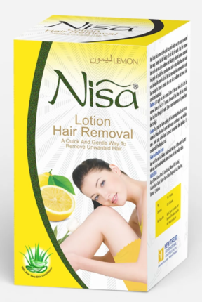 NISA HIAR REMOVAL LOTION LEMON 80ML