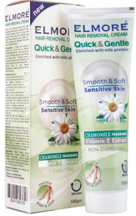 ELMORE HAIR REMOVAL CREAM CHAMOMILE 100GM