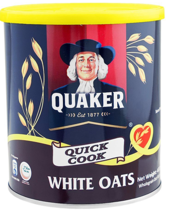 QUAKER WHITE OATS 400GM .
