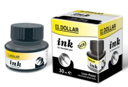 Dollar Ink For Fountain Pen Black, 30ml